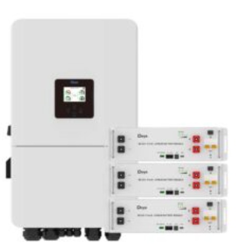 Інвертор Deye SUN-12K-SG05LP3-EU-SM2 (1 шт) + Аккумулятор Deye SE-G5.1Pro-B LiFePO4 51,2V/100AH (5 шт)